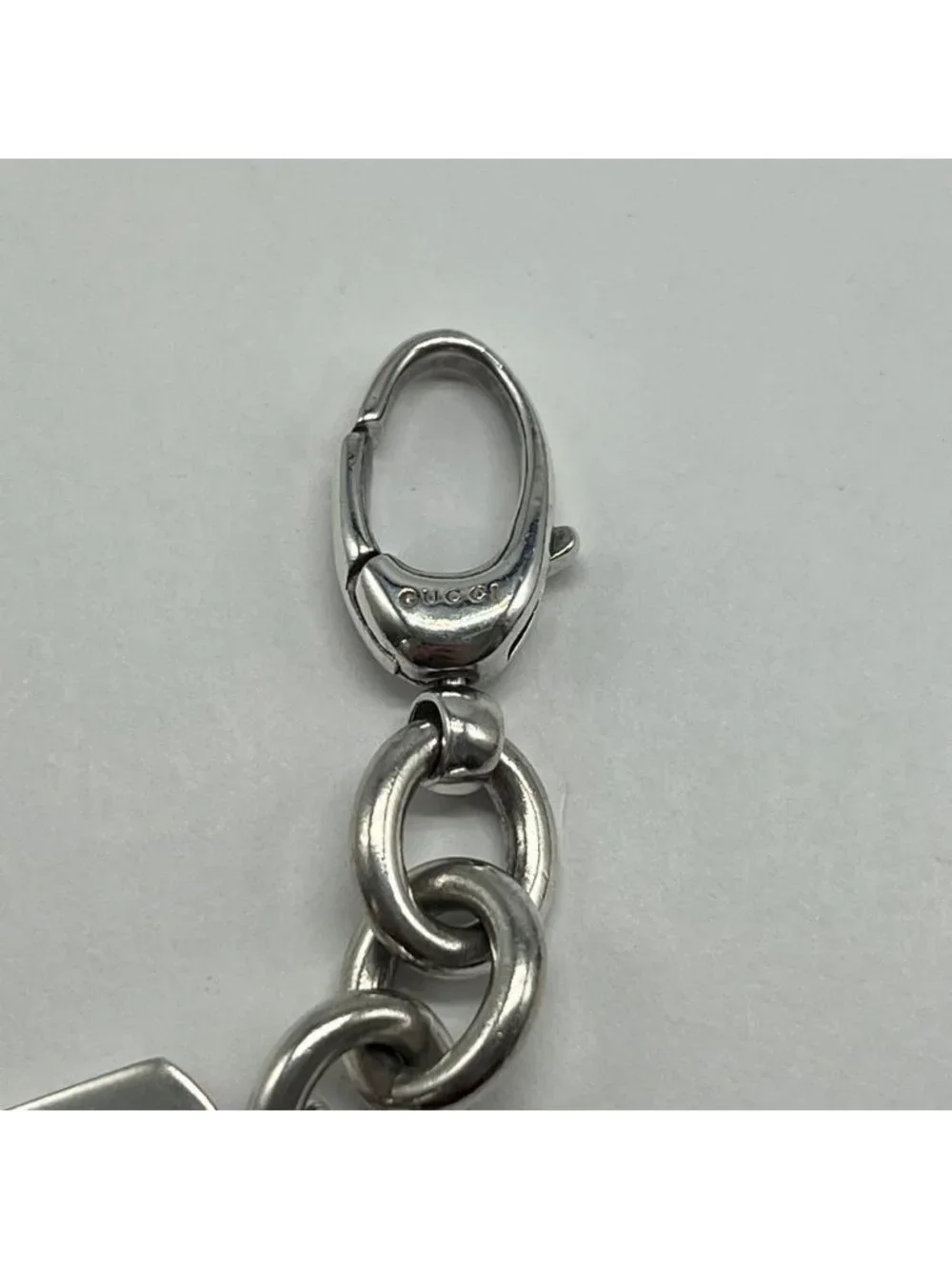 Gucci Double Dog Tag Bre Vintage Bracelet